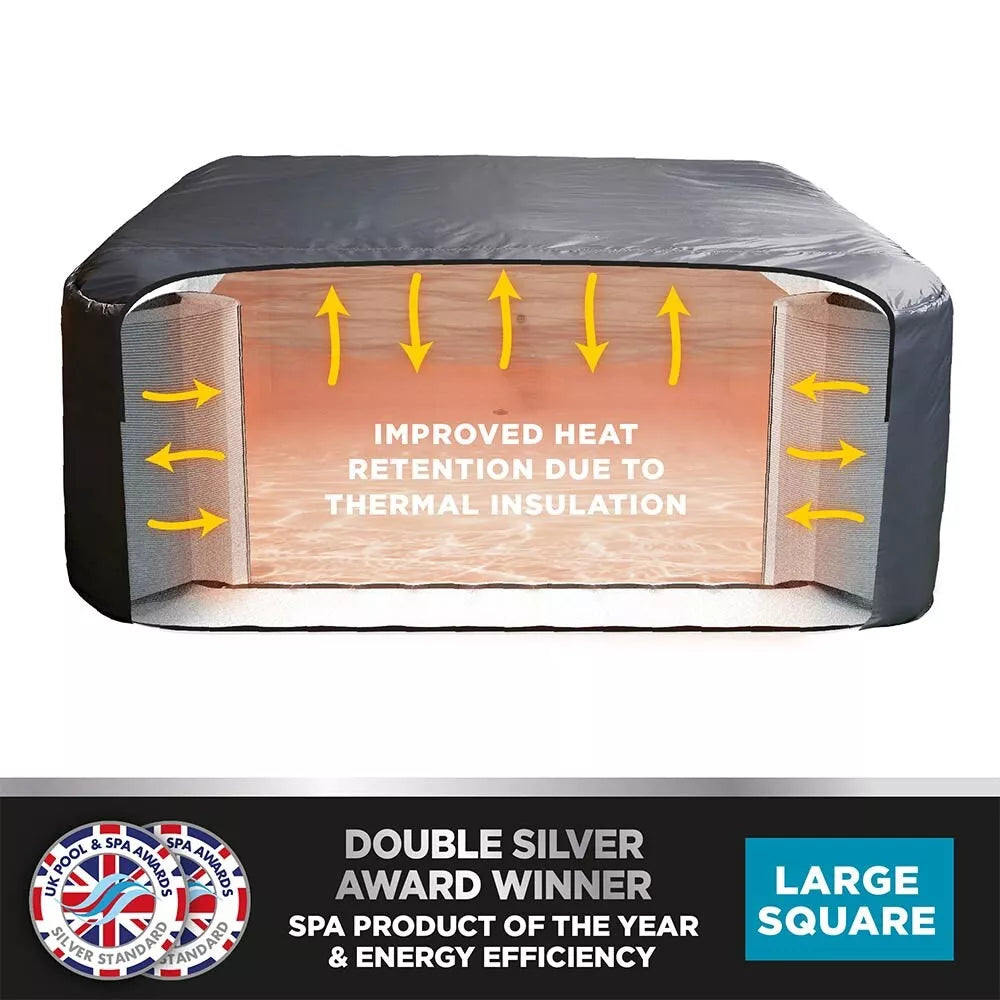 CleverSpa Large Square Thermal Cover - 185cm