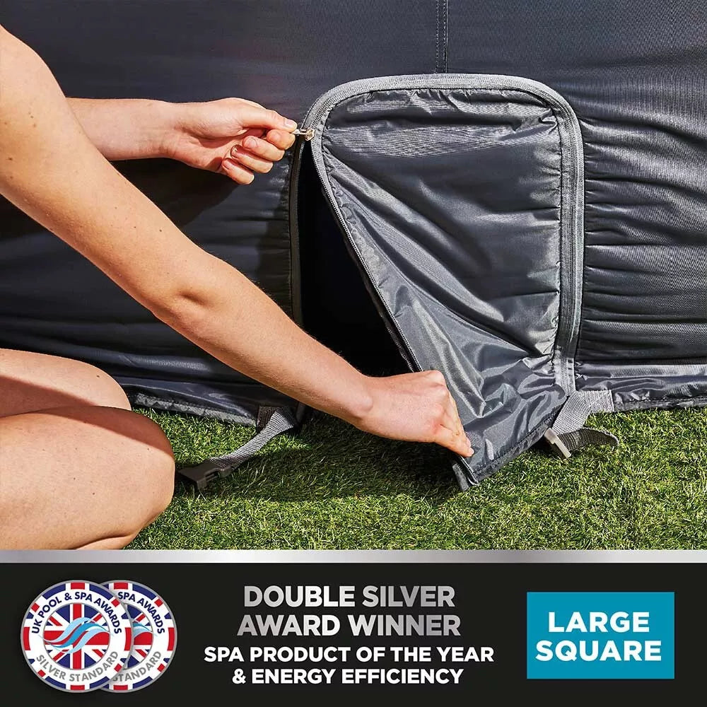 CleverSpa Large Square Thermal Cover - 185cm