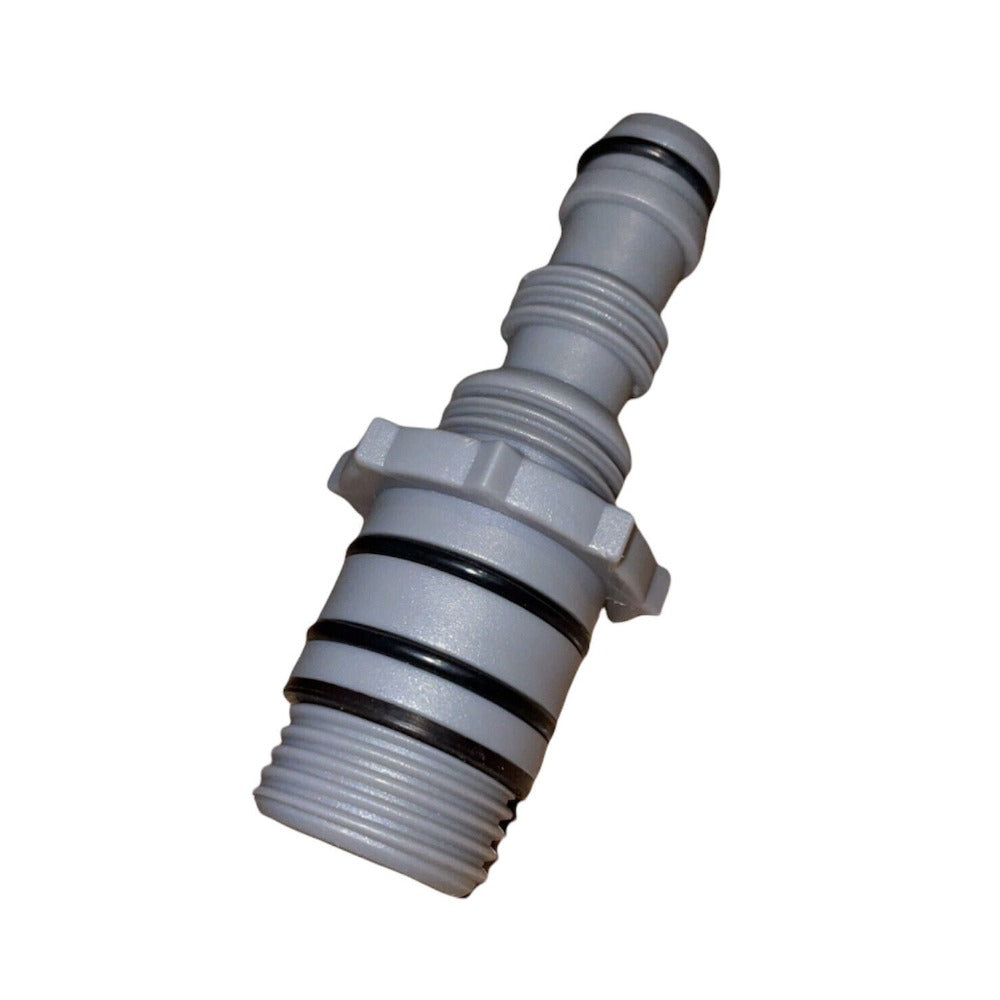 thumbnail image 2 of Lay Z Spa Compatible Drain Valve Adapter Kit - Black Plastic Nozzle For Inflatable Hot Tub 2 of 5
