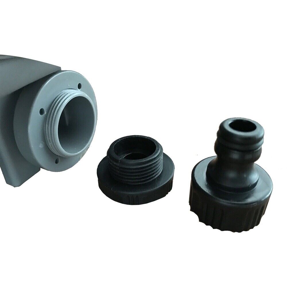 CleverSpa Drainage Adapter - being used in a hot tub.