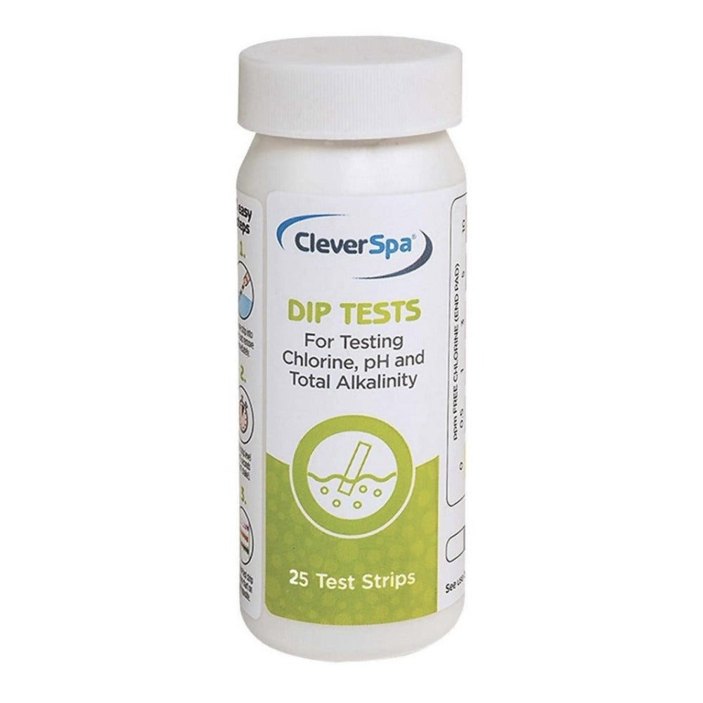 CleverSpa Test Strips for hot tub water testing.