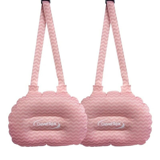 CleverSpa Pink Zig Zag Headrest - 2 pack.