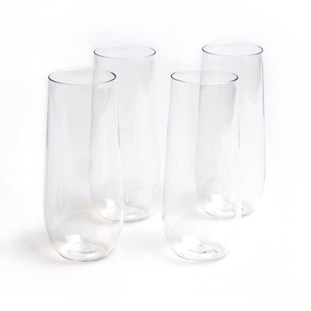 CleverSpa Champagne Flutes - 4 pack.