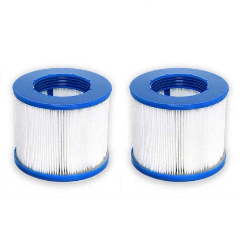 Wave Spa hot tub filter 2 pack - 2019 - side view.